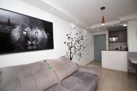 Sala de apartamento para alugar com 2 quartos, 48m² em Vila Jaraguá, São Paulo