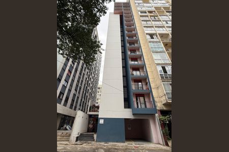 Studio à venda com 41m², 1 quarto e sem vagaFachada