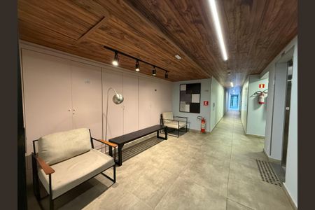 Studio à venda com 41m², 1 quarto e sem vagarecepção