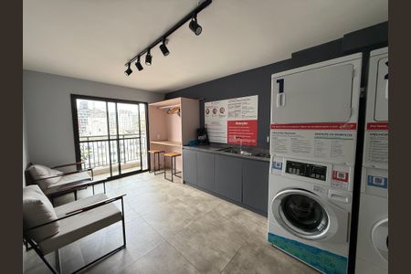 Studio à venda com 41m², 1 quarto e sem vagaLavanderia