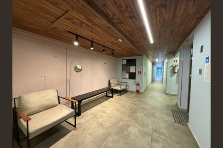 Studio à venda com 41m², 1 quarto e sem vagarecepção