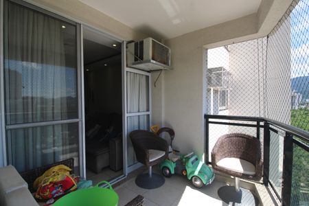 Sala - Varanda de apartamento à venda com 2 quartos, 70m² em Barra Olímpica, Rio de Janeiro