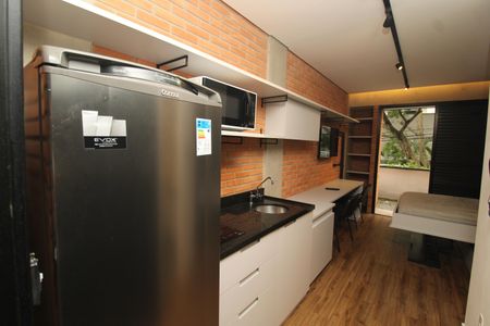 Studio para alugar com 20m², 1 quarto e sem vagaCozinha