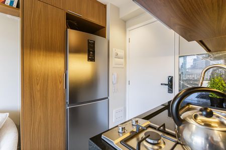 Studio para alugar com 26m², 1 quarto e sem vaga Studio para alugar com 26m², 1 quarto e sem vagaCozinha