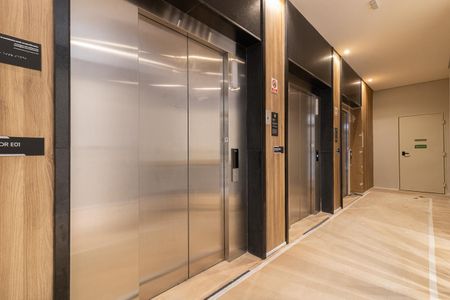 Studio para alugar com 26m², 1 quarto e sem vaga Studio para alugar com 26m², 1 quarto e sem vagaHall social