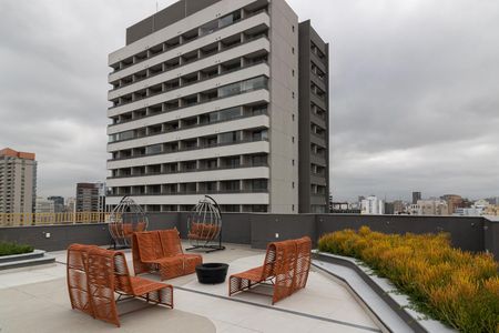 Studio para alugar com 26m², 1 quarto e sem vaga Studio para alugar com 26m², 1 quarto e sem vagaÁrea comum - Churrasqueira