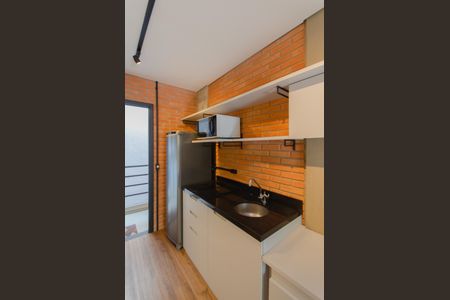 Studio para alugar com 20m², 1 quarto e sem vaga Studio para alugar com 20m², 1 quarto e sem vagaCozinha