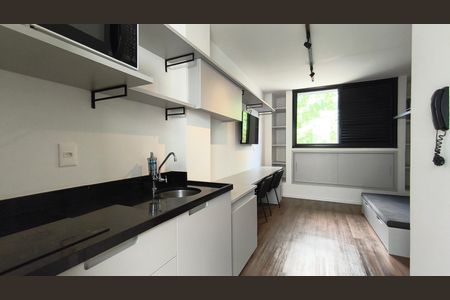 Studio para alugar com 20m², 1 quarto e sem vaga Studio para alugar com 20m², 1 quarto e sem vagaCozinha