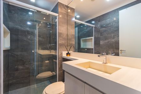 Apartamento à venda com 74m², 3 quartos e 2 vagasBanheiro - Social