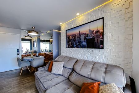 Apartamento à venda com 74m², 2 quartos e 2 vagasSala