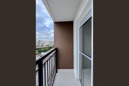 Varanda da Sala de apartamento para alugar com 1 quarto, 26m² em Brás, São Paulo