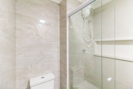 Studio para alugar com 27m², 1 quarto e sem vaga Studio para alugar com 27m², 1 quarto e sem vagaBanheiro