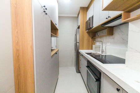 Studio para alugar com 27m², 1 quarto e sem vaga Studio para alugar com 27m², 1 quarto e sem vagaCozinha e Área de Serviço