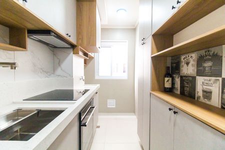 Studio para alugar com 27m², 1 quarto e sem vaga Studio para alugar com 27m², 1 quarto e sem vagaCozinha e Área de Serviço