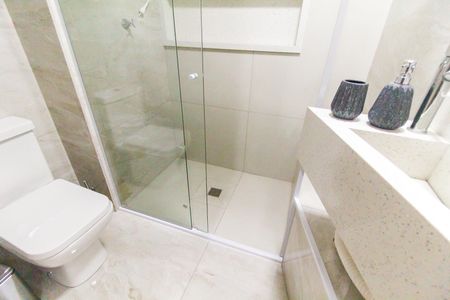 Studio para alugar com 27m², 1 quarto e sem vaga Studio para alugar com 27m², 1 quarto e sem vagaBanheiro