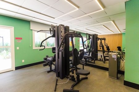 Studio para alugar com 27m², 1 quarto e sem vaga Studio para alugar com 27m², 1 quarto e sem vagaÁrea comum - Academia