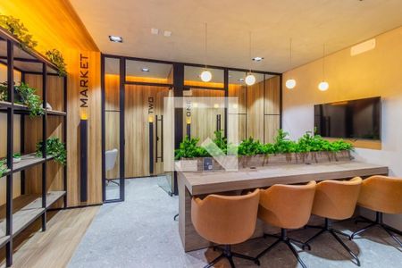 Studio para alugar com 24m², 1 quarto e sem vagaCoworking