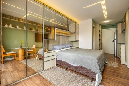 Studio para alugar com 24m², 1 quarto e sem vagaStudio