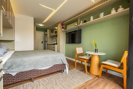 Studio de kitnet/studio para alugar com 1 quarto, 24m² em Pinheiros, São Paulo