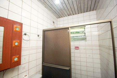 Banheiro de casa para alugar com 1 quarto, 60m² em Recreio da Borda do Campo, Santo André