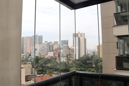 Studio para alugar com 40m², 1 quarto e 1 vagaVaranda