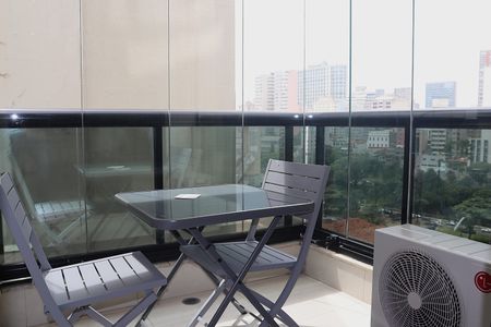 Studio para alugar com 40m², 1 quarto e 1 vagaVaranda
