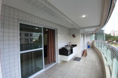 Sacada de apartamento para alugar com 2 quartos, 86m² em Canto do Forte, Praia Grande