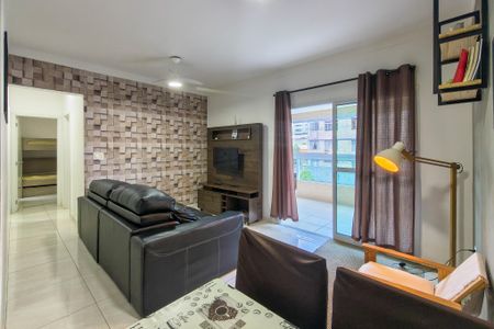 Sala de apartamento para alugar com 2 quartos, 86m² em Canto do Forte, Praia Grande