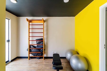 Apartamento para alugar com 31m², 1 quarto e sem vaga Apartamento para alugar com 31m², 1 quarto e sem vagaÁrea comum - Academia