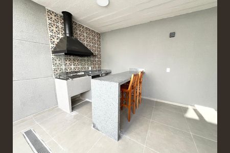 Churrasqueira de apartamento à venda com 2 quartos, 29m² em Jardim Imperador (zona Leste), São Paulo