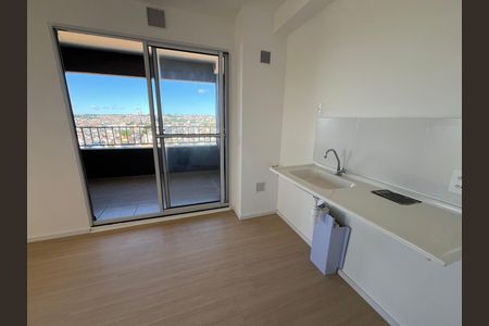 Cozinha de apartamento à venda com 1 quarto, 35m² em Jardim Imperador (zona Leste), São Paulo