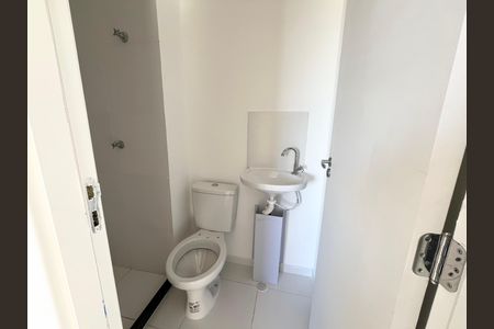 Banheiro de apartamento à venda com 1 quarto, 35m² em Jardim Imperador (zona Leste), São Paulo