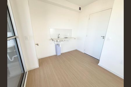 Cozinha de apartamento à venda com 1 quarto, 35m² em Jardim Imperador (zona Leste), São Paulo