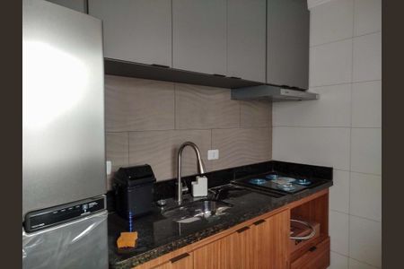 Apartamento para alugar com 40m², 1 quarto e sem vaga Apartamento para alugar com 40m², 1 quarto e sem vagaCozinha com área de serviço integrada