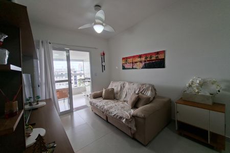 Sala de apartamento para alugar com 2 quartos, 80m² em Aviação, Praia Grande