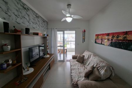 Sala de apartamento para alugar com 2 quartos, 80m² em Aviação, Praia Grande