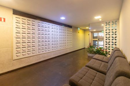 Apartamento para alugar com 32m², 1 quarto e sem vagaHall social