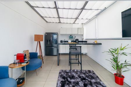 Sala de apartamento à venda com 1 quarto, 50m² em Vila Cordeiro, São Paulo