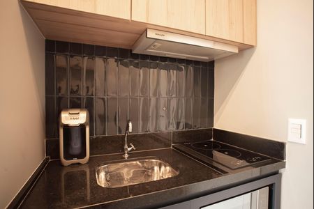 Studio para alugar com 25m², 1 quarto e sem vagaCozinha