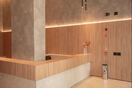 Studio para alugar com 25m², 1 quarto e sem vagaHall de entrada/Hall social