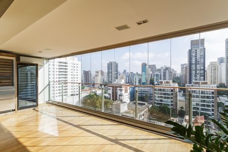 Apartamento para alugar com 166m², 2 quartos e 3 vagasSala