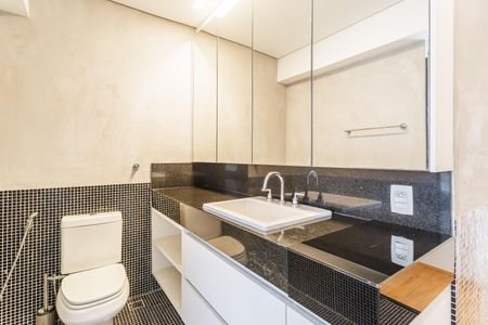 Apartamento para alugar com 166m², 2 quartos e 3 vagasBanheiro Social