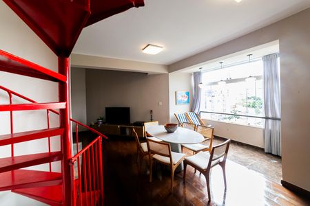 Sala de apartamento à venda com 4 quartos, 140m² em Floresta, Belo Horizonte