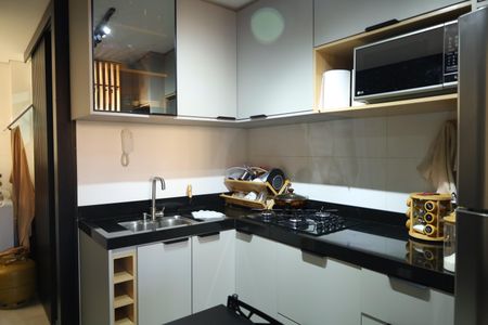 Apartamento à venda com 37m², 2 quartos e sem vagaCozinha