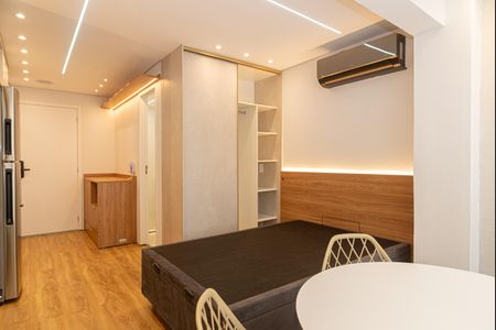 Studio para alugar com 25m², 1 quarto e sem vaga Studio para alugar com 25m², 1 quarto e sem vagaQuarto