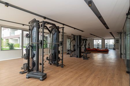 Studio para alugar com 25m², 1 quarto e sem vaga Studio para alugar com 25m², 1 quarto e sem vagaÁrea comum - Academia