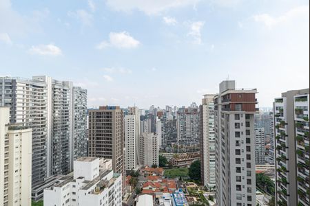 Studio para alugar com 25m², 1 quarto e sem vagaÁrea comum - Vista da Varanda do Salão Gourmet