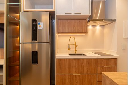 Studio para alugar com 25m², 1 quarto e sem vagaCozinha