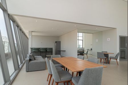 Studio para alugar com 25m², 1 quarto e sem vaga Studio para alugar com 25m², 1 quarto e sem vagaÁrea comum - Salão de festas