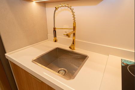 Studio para alugar com 25m², 1 quarto e sem vagaCozinha